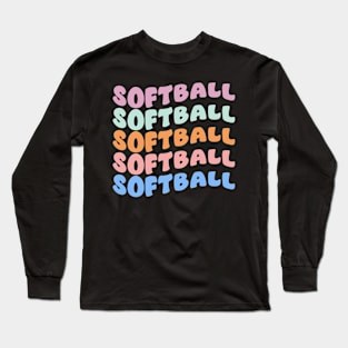 softball Long Sleeve T-Shirt